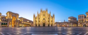 duomo di milano, piazza del duomo a milano