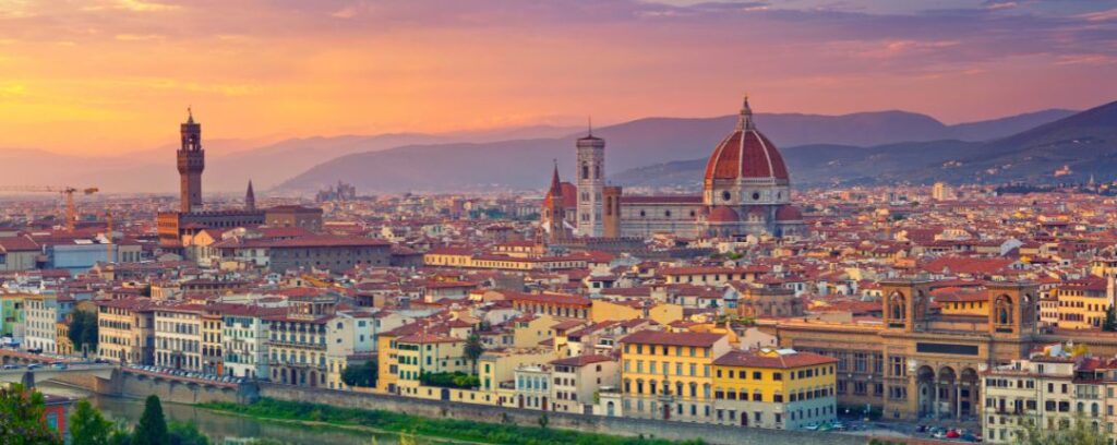 Vista di firenze