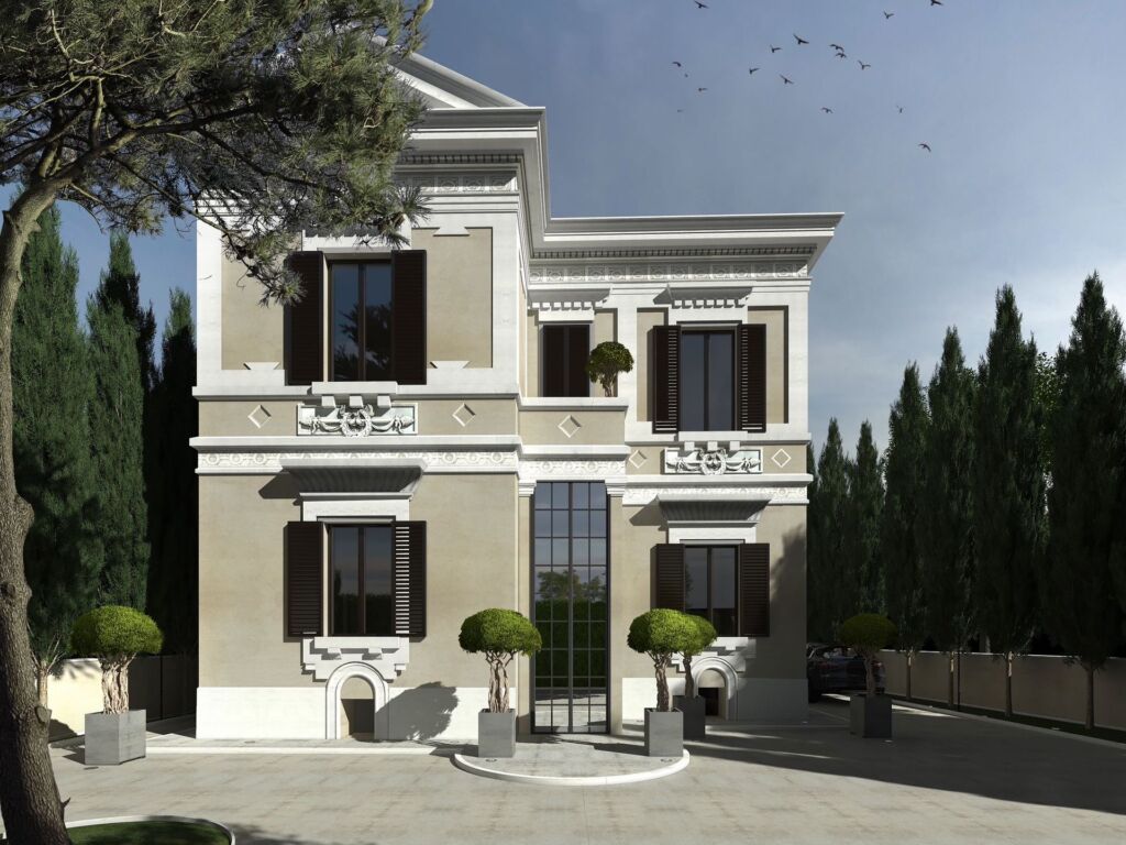 Villa di fine 800 in vendita a Roma con meraviglioso giardino Facile Immobiliare